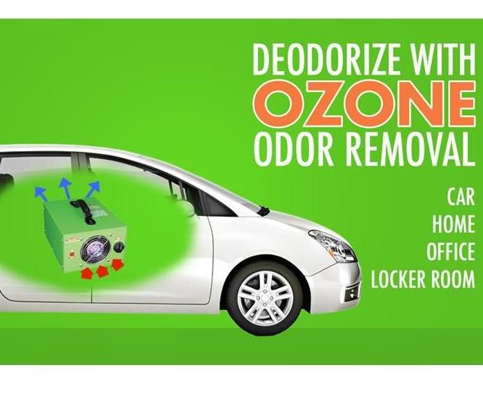 The image shows what ozone odor removal can do for our customers.